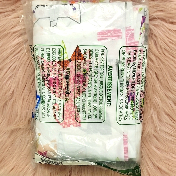 Brand New THE COMPANY STORE CATICORN CAT FABRIC SHOWER CURTAIN - Picture 2 of 5